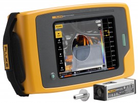 Fluke ii915/SB140/FPC3 industrial acoustic imager with SB140 sound beacon, 40 kHz, three-year Premium Care