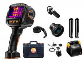 Testo 883-1 thermal imager kit, 27 Hz, laser, 30° and 12° lenses