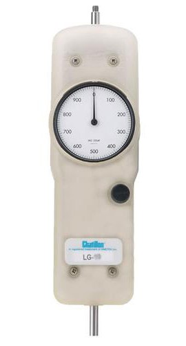 Chatillon LG-50N Mechanical Force Gauge, 50 N x 0.25 N