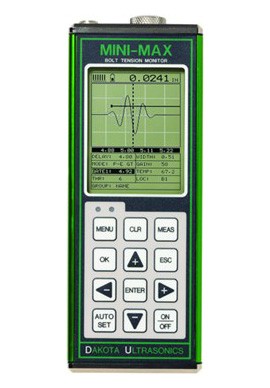 Dakota Ultrasonics Mini-Max Bolt Tension Monitor with Temperature Sensor