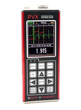 Dakota Ultrasonics PVX (color) Precision A-Scan Thickness Gauge