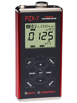 Dakota Ultrasonics PZX-7 Precision Thickness Gauge