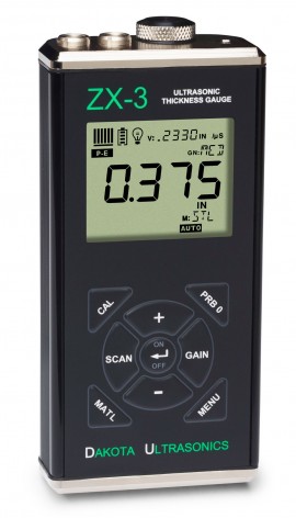 Dakota Ultrasonics ZX-3 Ultrasonic Thickness Gauge