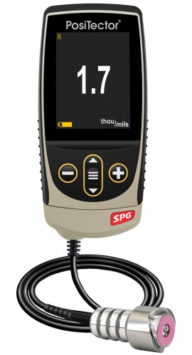 DeFelsko SPGOS3 PosiTector Advanced Surface Profile Gauge with Cabled V-Groove Sleeve Probe