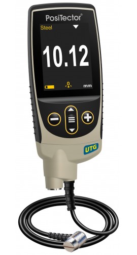 DeFelsko UTGC3 PosiTector Advanced Ultrasonic Thickness Gauge with Cabled Probe