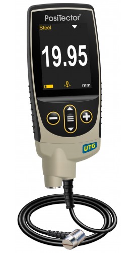 DeFelsko UTGCLF3 PosiTector Advanced Ultrasonic Thickness Gauge with Low Frequency Probe