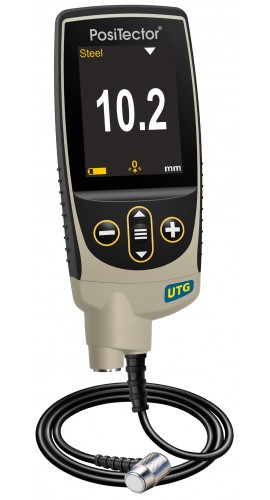 DeFelsko UTGM1 PosiTector Standard Ultrasonic Thickness Gauge with Alumina Probe Tip and Multiple Echo Probe