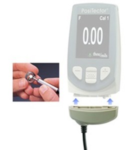 DeFelsko PRBN90S-D Right-Angle Non-Ferrous Microprobe for PosiTector, 0 to 25 mils