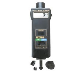 Extech 461895-NIST combination contact/photo tachometer, with traceable calibration certificate