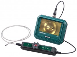 Extech HDV730 High-Performance Videoscope Kit with HD Two-Way Articulating Camera Probe, 1280 x 720, Ø3.9 mm