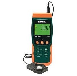 Extech SDL400-NIST Light Meter Data Logger, 10,000 Fc, Includes Traceable Calibration Certificate