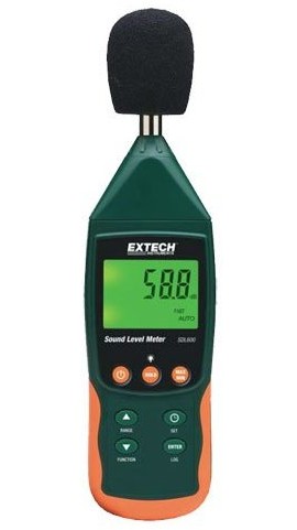 Extech SDL600-NIST sound level meter/data logger, with traceable calibration certificate