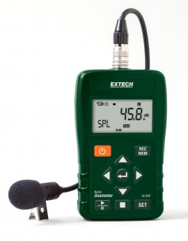 Extech SL400 personal noise dosimeter with USB interface