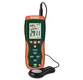 Extech HD450 Light Meter/Data Logger, Includes Traceable Calibration Certificate