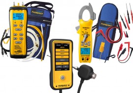 Fieldpiece COMBO-FIELD-KIT5 Combustion Kit with CAT45 Analyzer, SDMN6 Manometer and SC480 Clamp Meter