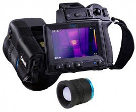 FLIR T1020-KIT-45 HD Thermal Imaging Camera with 28° and 45° lenses, 1024 x 768