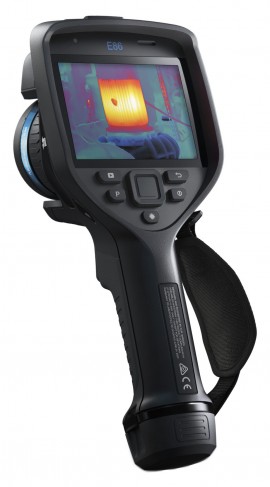 FLIR E86 Advanced Thermal Imaging Camera with 14/24/42° lenses, 464 x 348, -4 to 2732°F