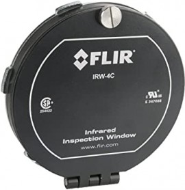 FLIR IRW-4C IR Window with PIRma-Lock, 4 in, aluminum