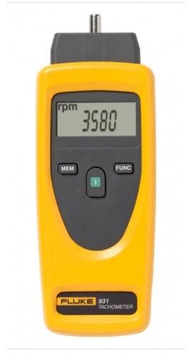 Fluke 931 ESP contact and non-contact dual-purpose tachometer