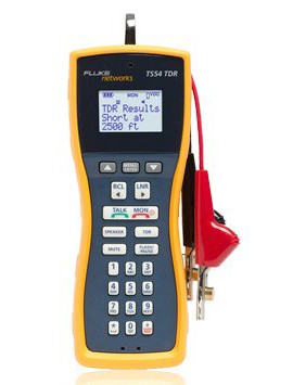 Fluke Networks TS54 PRO TDR test set with ABN and piercing pin
