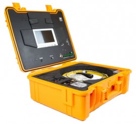 Forbest FB-PIC3188DN-C16T-100 mini drain sewer camera, C16 with 512 Hz sonde transmitter, 5/8"