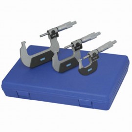 Fowler 52-224-104-0 Outside Micrometer Set, 0-4", digit counter