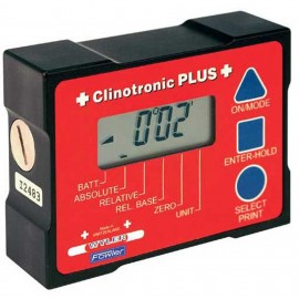 Fowler 54-635-601 Clinotronic Plus Electronic Inclinometer, ±45°