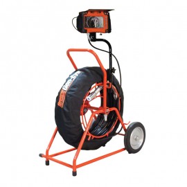 General Pipe Cleaners SL-GXP-F X-Pod Plus sewer camera with self-leveling color camera, 200' push rod and pipe locator
