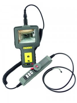 General Tools DCS16HPART high-performance recording video inspection borescope system with VGA articulating probe
