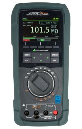 Gossen Metrawatt METRAHIT IM XTRA BT multimeter with Bluetooth, 50 to 1000 V insulation test, up to 3.1 GΩ
