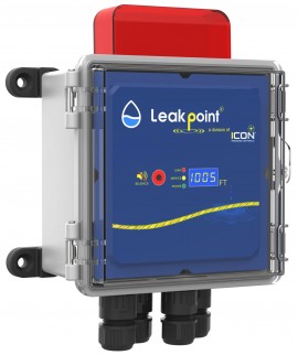 Icon Process Controls LDP-100-A LeakPoint® leak detection display with audible alarm, 1-channel