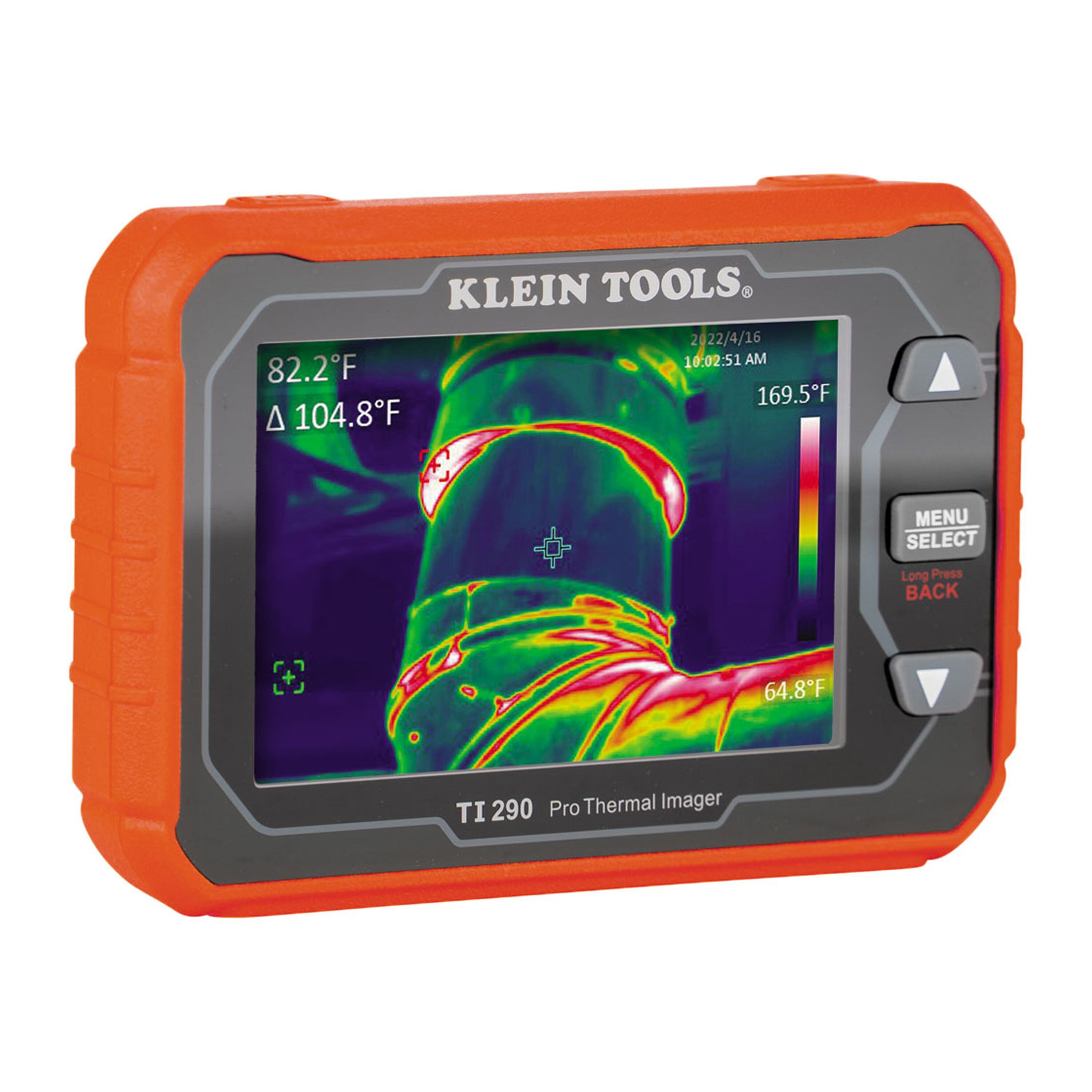 Klein Tools TI290 Rechargeable Pro Thermal Imaging Camera, 49,000 Pixels, Wi-Fi Data Transfer