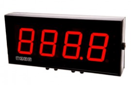 Laurel Electronics M44 MAGNA Series Large Digital Panel Meter, 4", 4-digit counter