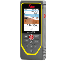 Leica DISTO X6 Laser Distance Measurer, 250m