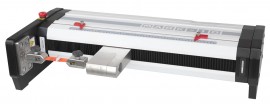 Mark-10 F505H-IMT Advanced Test Frame with tablet and IntelliMESUR, 500 lbF, horizontal