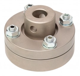 Mark-10 G1123 Self-Leveling Compression Plate, 2000 lbF, ±1.5°