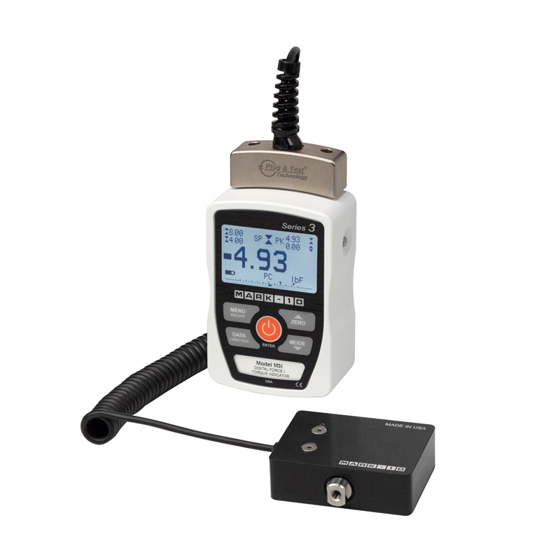 Mark-10 M3i 3i Basic Digital Force / Torque Indicator, 2,000 Hz