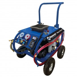 Mastercool 91788 Mobile Monster Complete R134a Heavy-Duty Charging and Recovery Station with 2-Stage 6 CFM Vacuum Pump