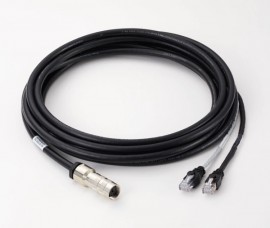 Mitutoyo 02AQL395 Power and Ethernet Master Cable with 90° Connector, 20M
