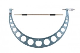 Mitutoyo 103-158 Outside Micrometer Economy Design, 525 to 550 mm