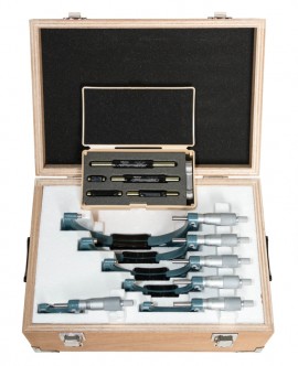 Mitutoyo 103-915-10 Outside Micrometer Economy Design Set, 150 to 300 mm