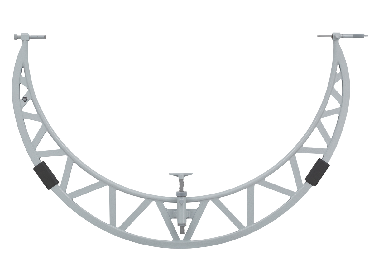 Mitutoyo 105-417 Series 105 Outside Micrometer with extension anvil collars, 1,900 to 2,000 mm