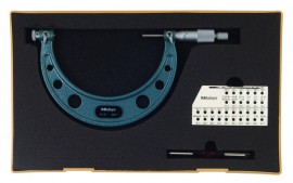 Mitutoyo 126-141 Screw Thread Micrometer Interchangeable Tips, 4 to 5”