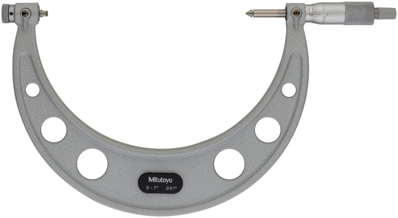 Mitutoyo 126-143 Screw Thread Micrometer Interchangeable Tips, 6 to 7”