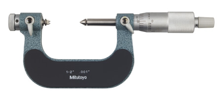 Mitutoyo 126-902 Screw Thread Micrometer Interchangeable Tips, 1 to 2″