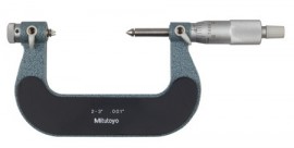 Mitutoyo 126-903 Screw Thread Micrometer Interchangeable Tips, 2 to 3"