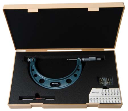 Mitutoyo 126-905 Screw Thread Micrometer Interchangeable Tips, 4 to 5″