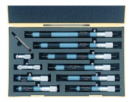 Mitutoyo 133-903 Tubular Inside Micrometer Set, 2 to 6"