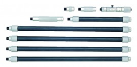 Mitutoyo 139-174 tubular inside micrometer with extension, 100 to 900 mm