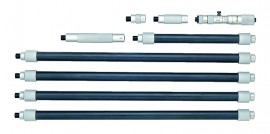 Mitutoyo 139-175 tubular inside micrometer with extension, 100 to 1300 mm